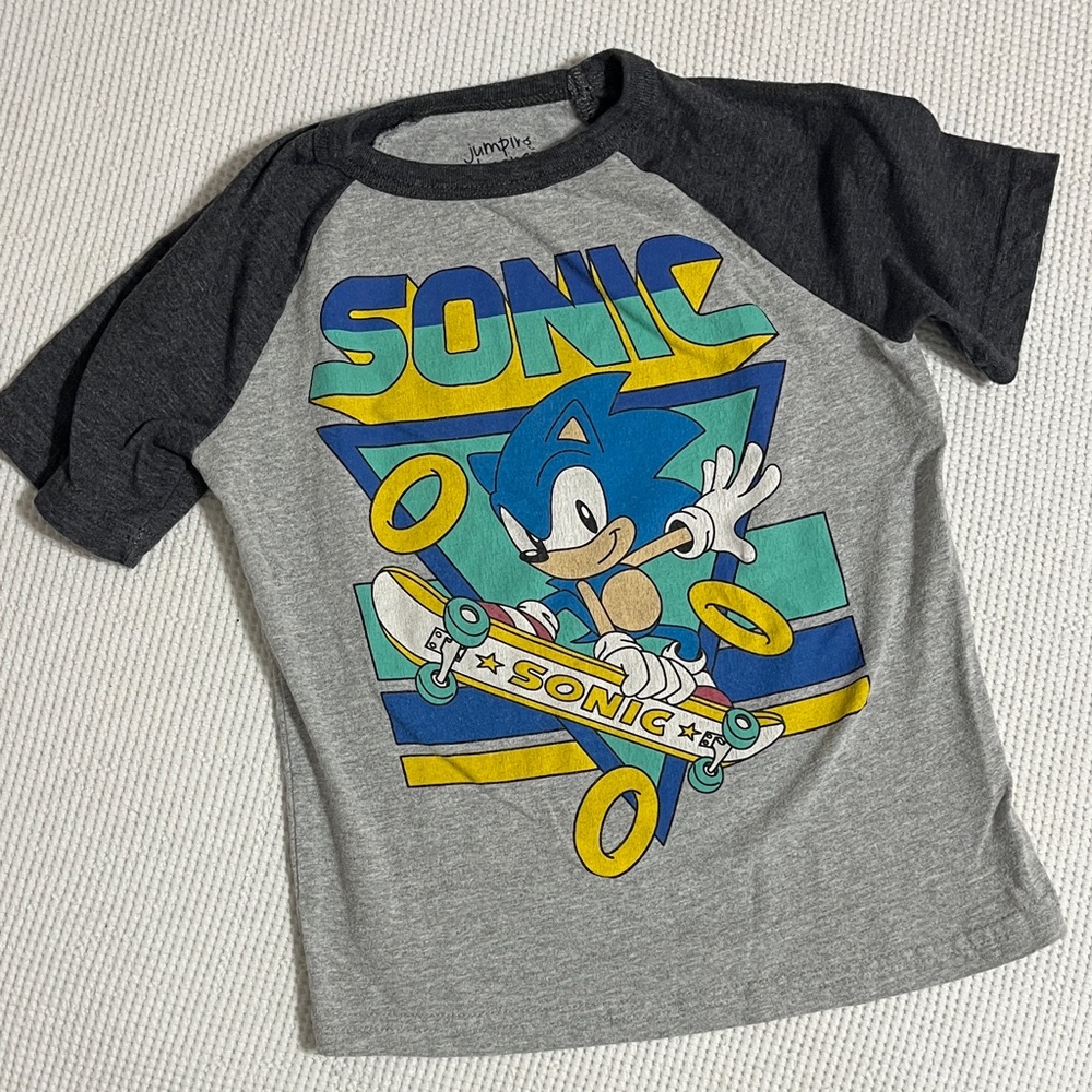 Jumping Beans Sonic T-Shirt Size 4